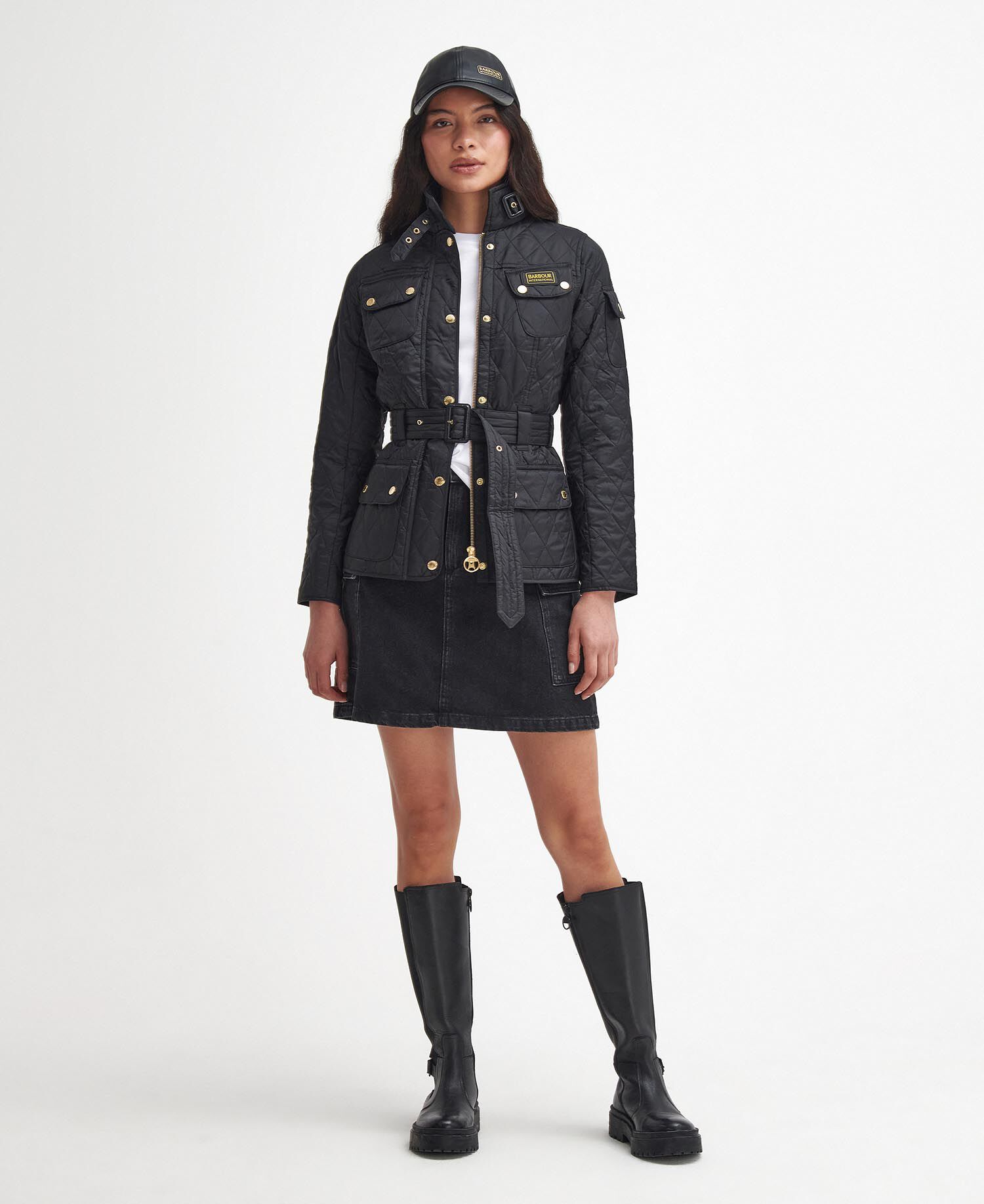 International Quilted Jacket Classic Black