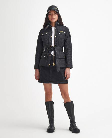 International Quilted Jacket Classic Black