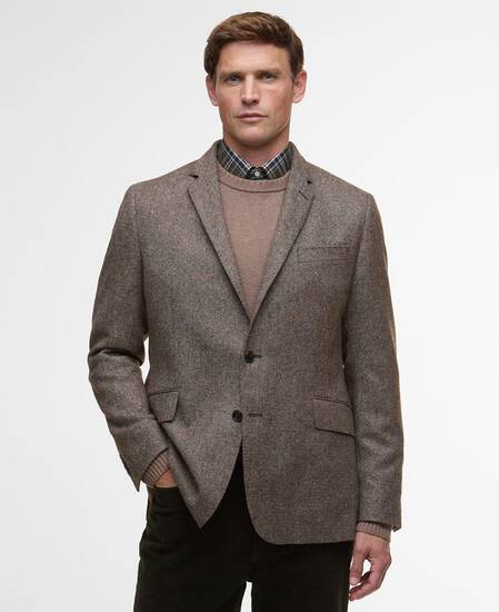 Blazer Godfrey Moons Shetland Brown Blazer Godfrey Moons Shetland Brown