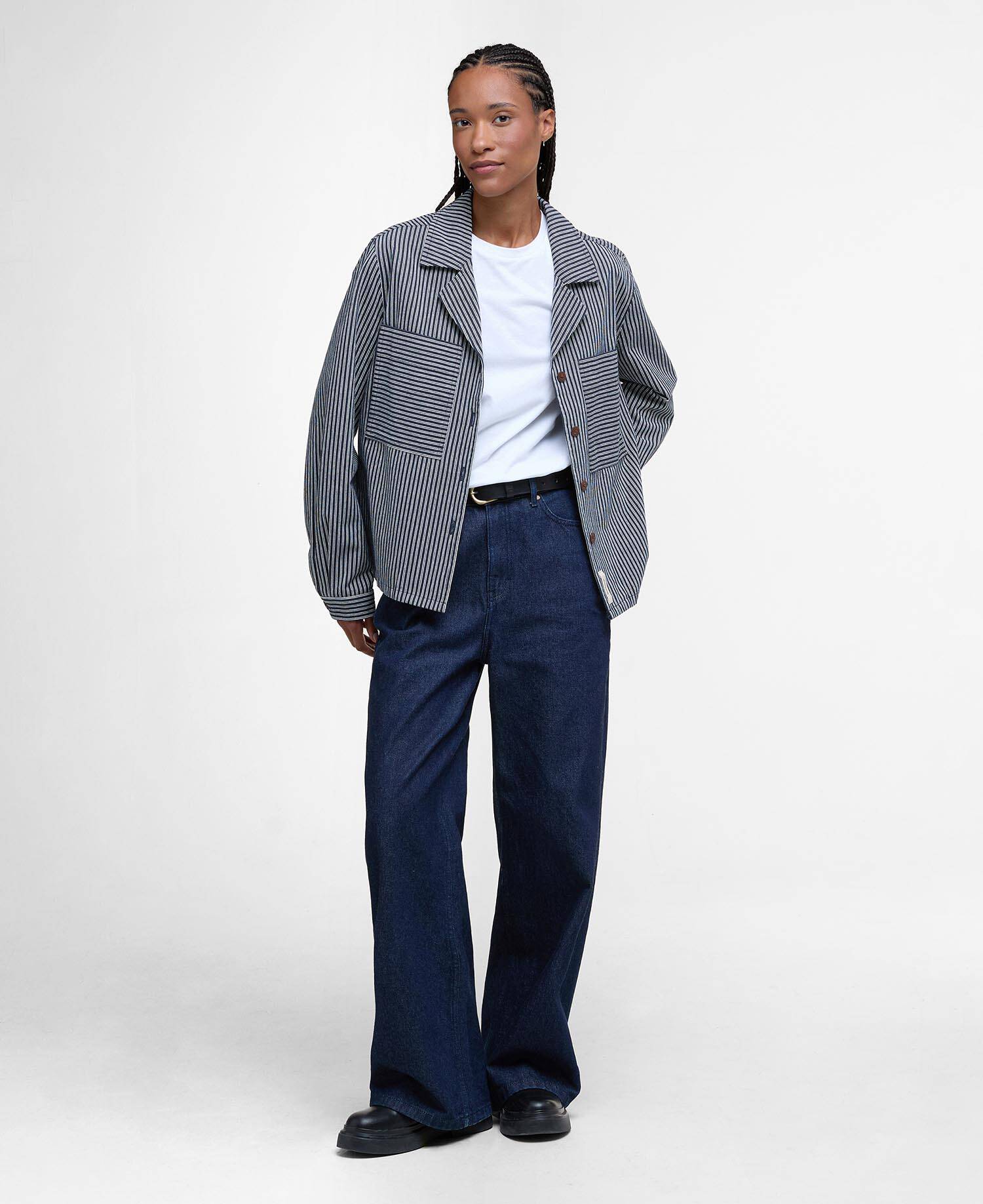 Sonia Striped Relaxed Shirt image number 1