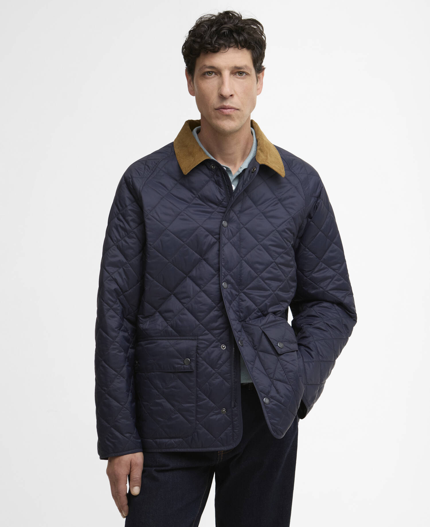 Steppjacke City Bedale Navy image number 0