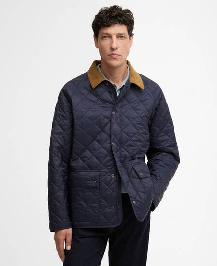 City Bedale Quilted Jacket Navy