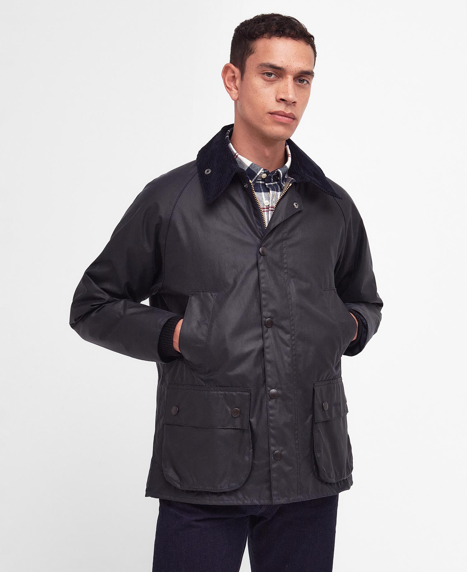 【Barbour x MOLLOY&SONS】 Bedale SL Buy Bedale® Waxed Jacket for USD 415.00 | BARBOUR_US