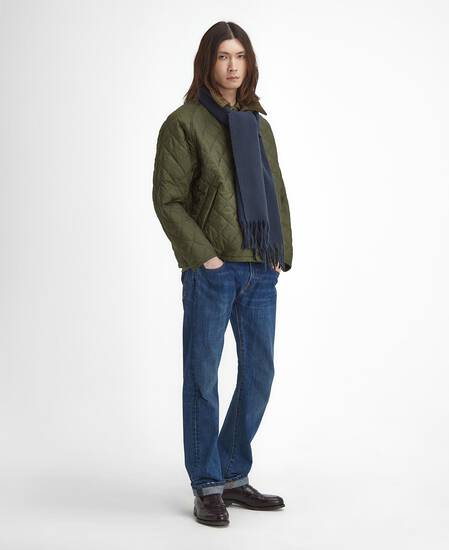 Oversized Transport Quilted Jacket Olive