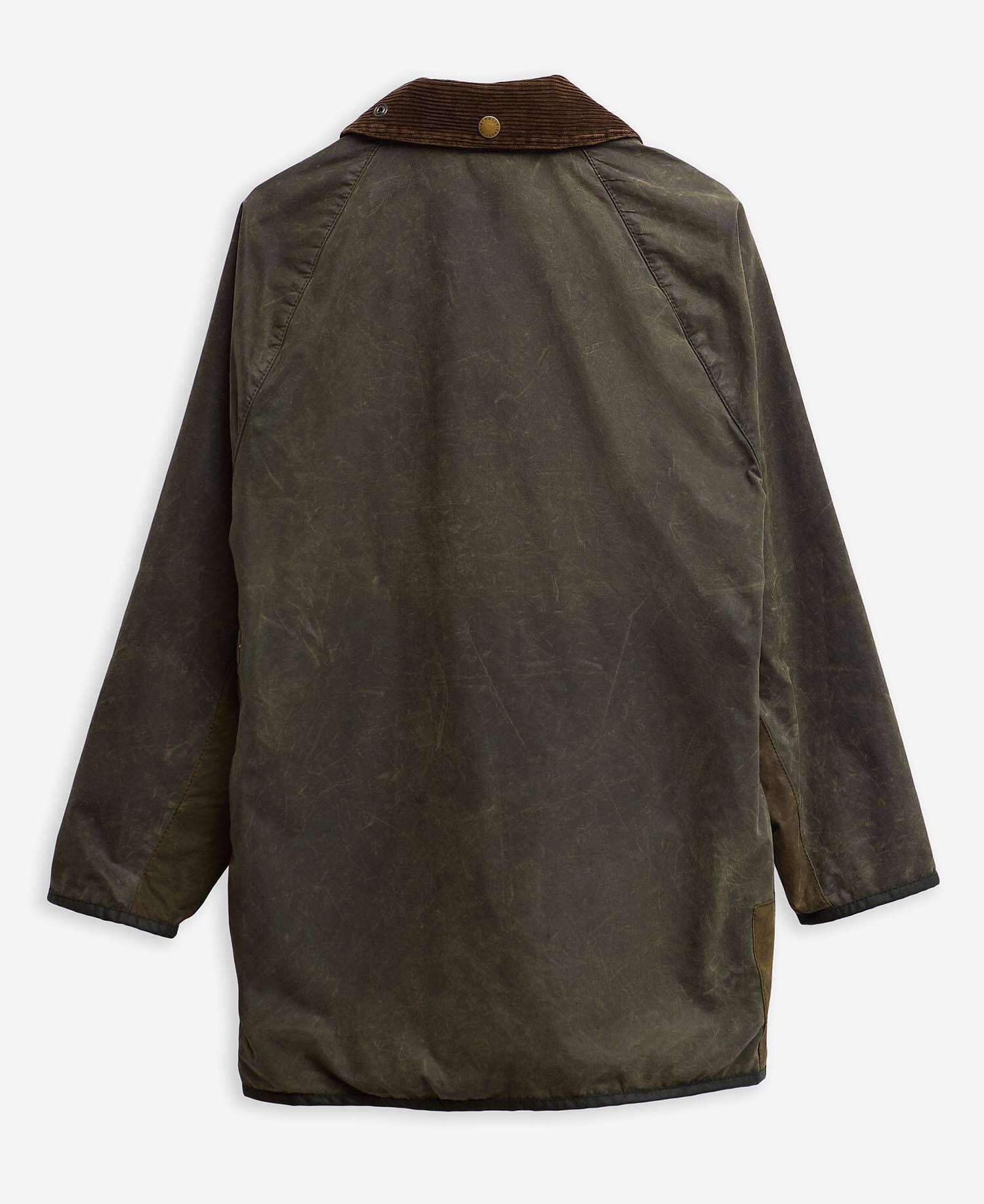 Barbour Re-Loved Beaufort Waxed Jacket - Size 36 Sage image number 2