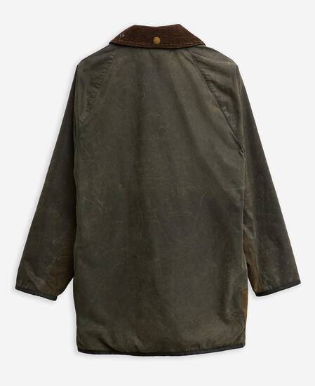 Barbour Re-Loved Beaufort Waxed Jacket - Size 36