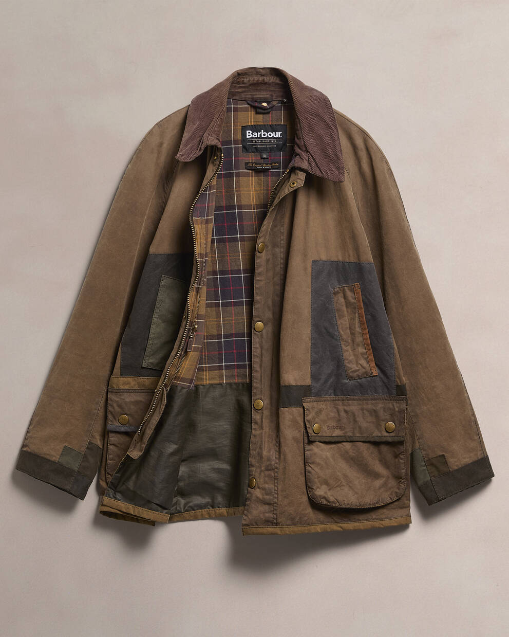 Barbour Re-Loved Men's Ashby Waxed Jacket