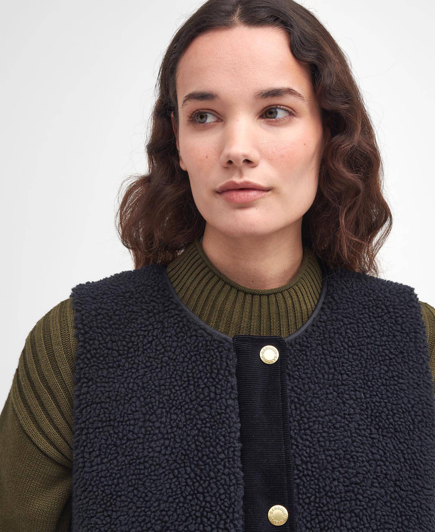 Gilet Dulsie in pile Teddy image number 3