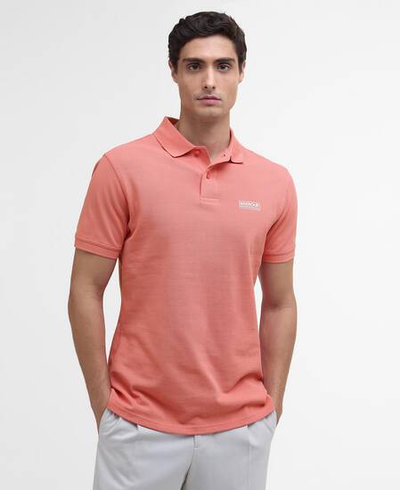 Essential Polo Shirt Coral