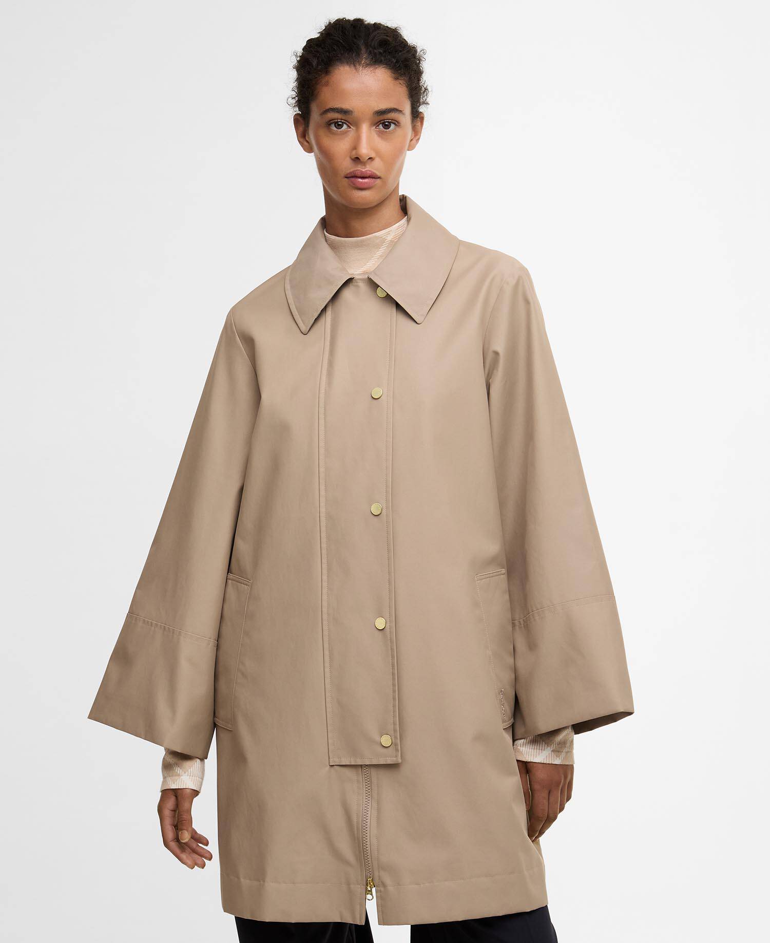 Fia Showerproof Jacket Honey/Ancient Poplar image number 5