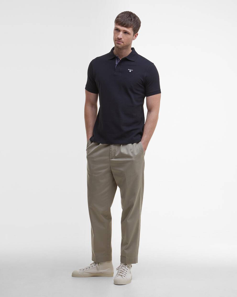 Tartan Pique Polo Shirt