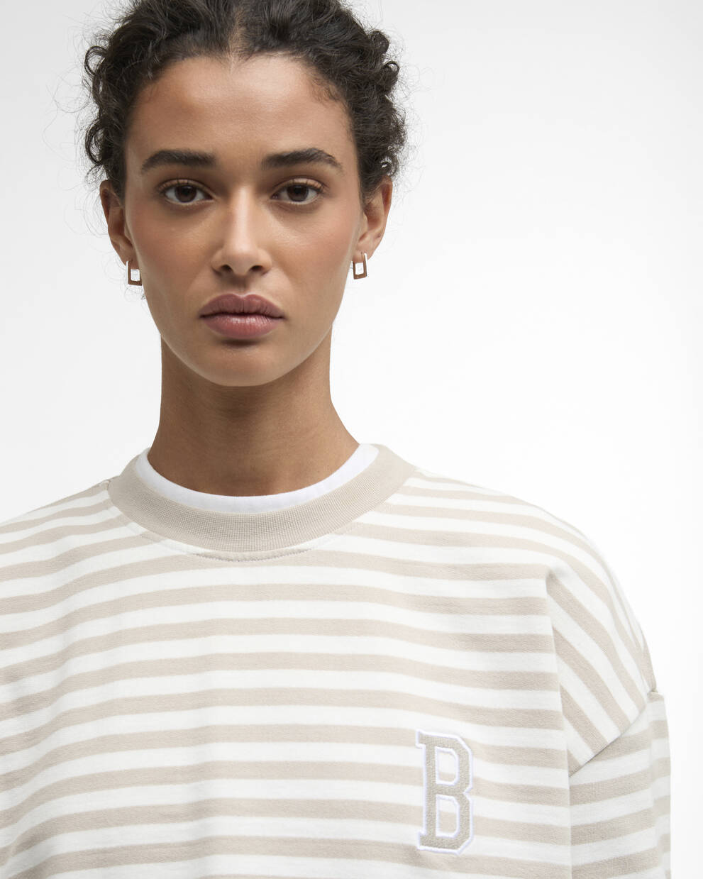 Felpa Gabby con motivo a righe