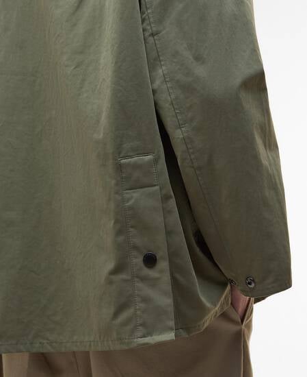 Giacca casual oversize Bedale con finitura manopesca 