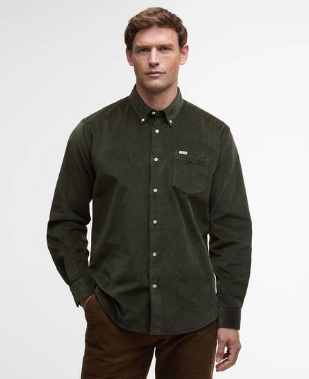 Camicia Jesmond a maniche lunghe con vestibilità regular Olive Camicia Jesmond a maniche lunghe con vestibilità regular Olive