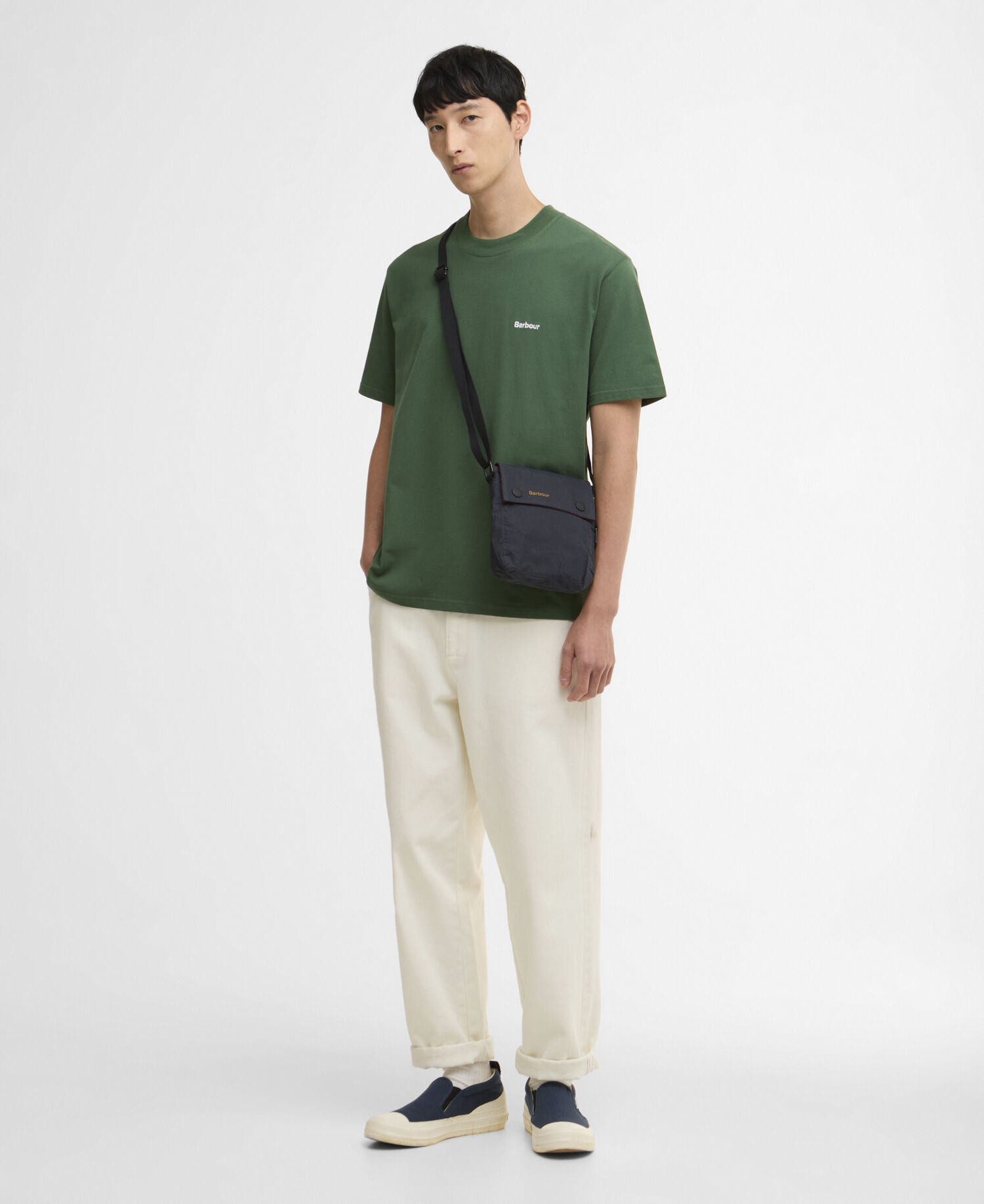 T-Shirt Dalton Logo Oversized Racing Green