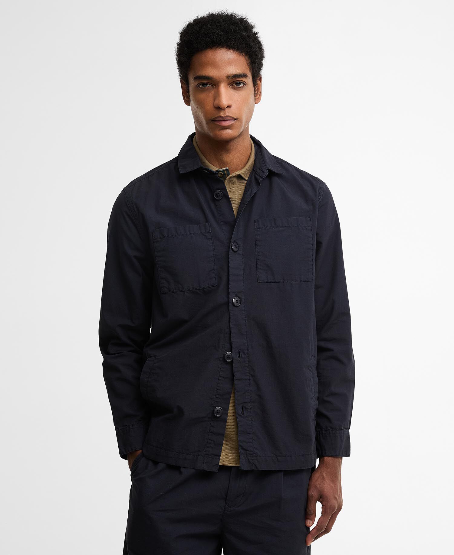 Rickfell Ripstop Overshirt Dark Navy