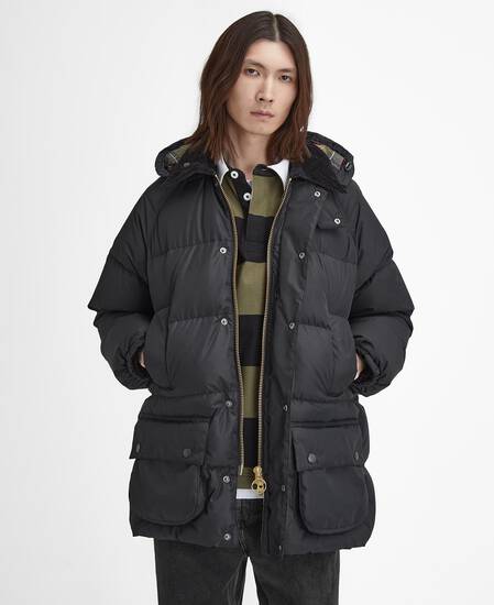 Oversized Beaufort Puffer Jacket Classic Black