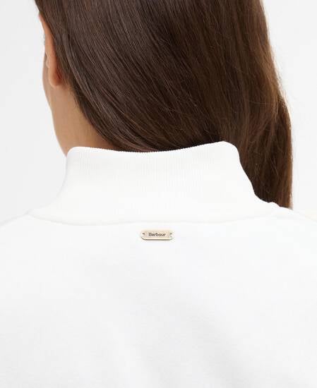 Cynthia Quarter-Zip Jumper Cloud