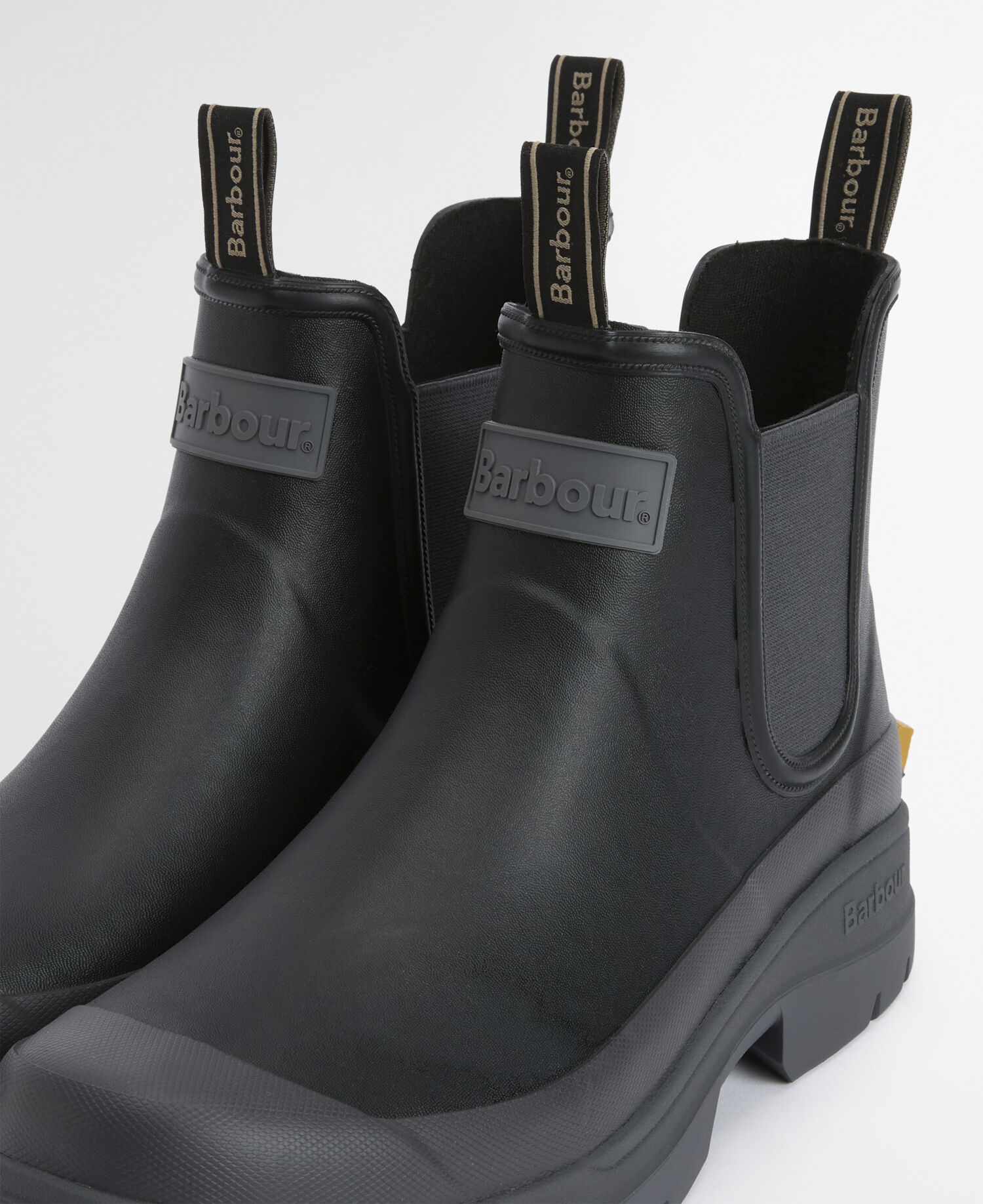 Gummistiefel Nimbus Black/Ochre