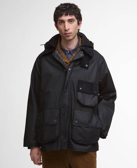 Wachsjacke Modified Solway Black