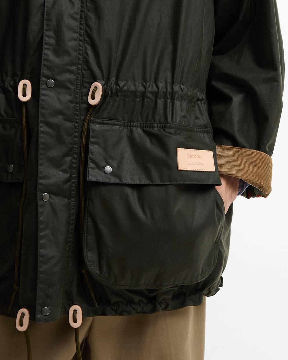 Paul Smith Loves Barbour Durham Waxed Jacket