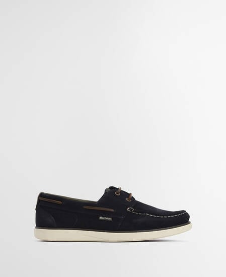 Rothley Boat Shoe Navy Suede