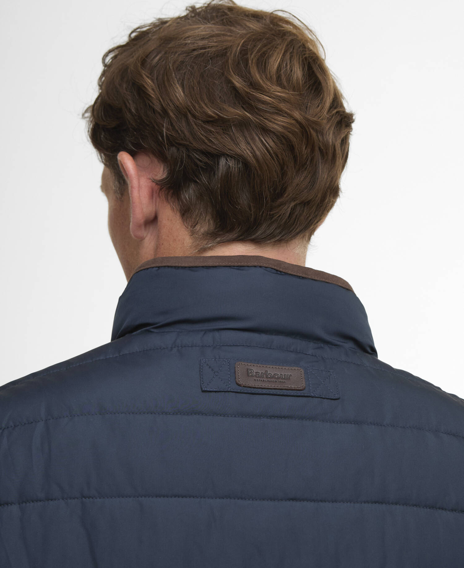 Broughton Quilted Gilet Navy image number 4