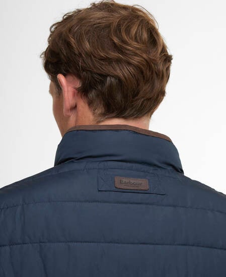 Broughton Quilted Gilet Navy