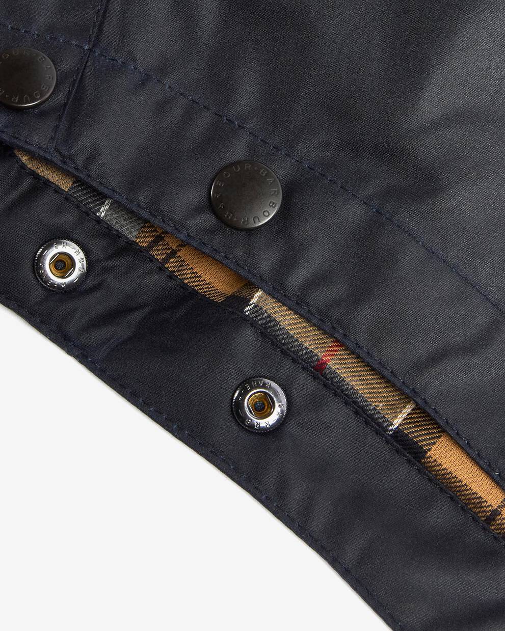 Cappuccio in cotone cerato