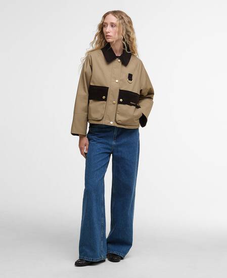 Giacca casual Phoebe Military Brown Giacca casual Phoebe Military Brown