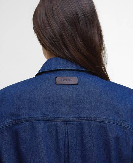 Arla Denim Overshirt Rinse Wash