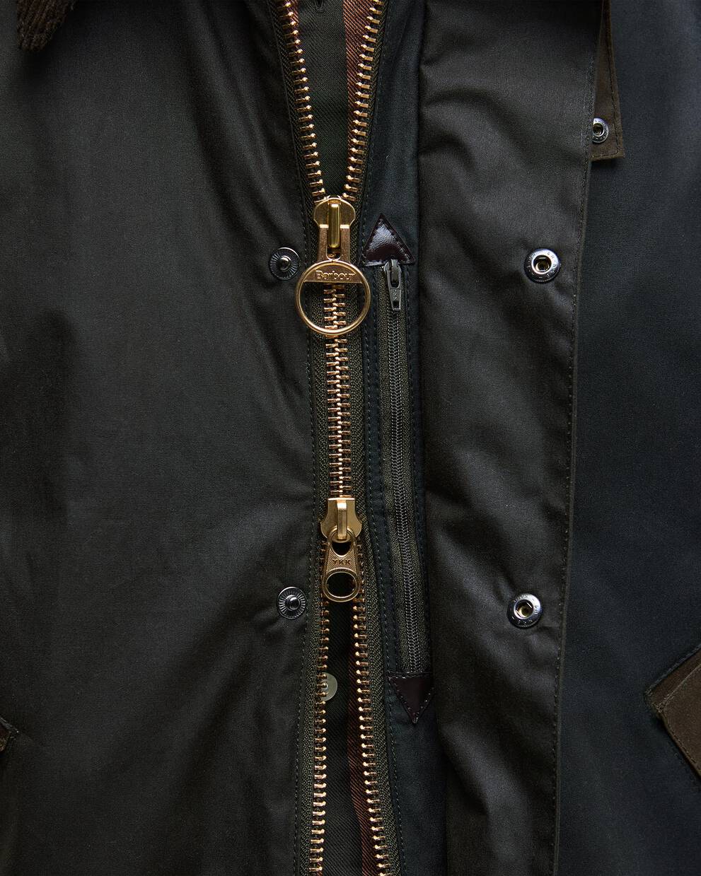 Patchwork Transport Waxed Jacket