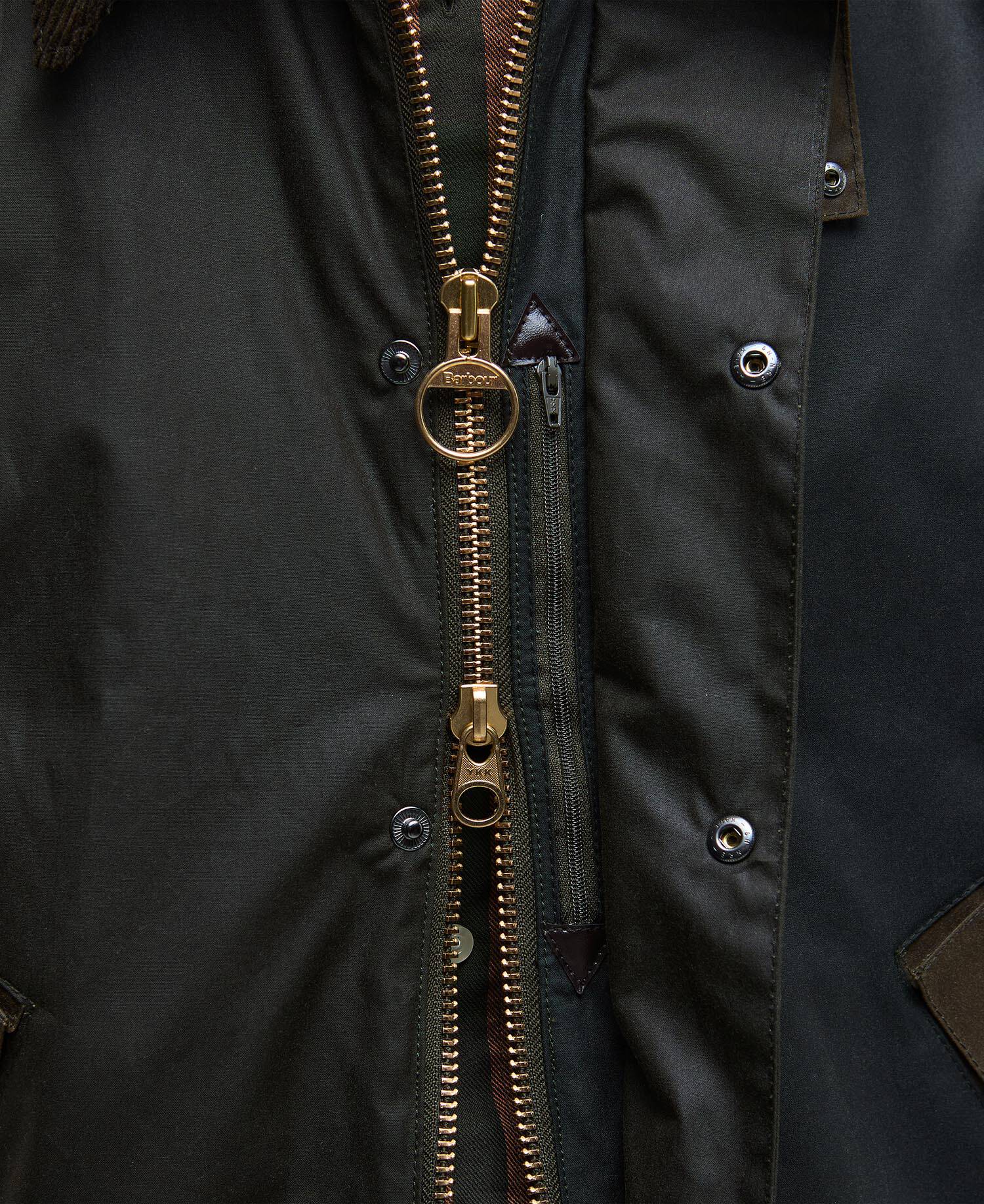 Patchwork Transport Waxed Jacket image number 4