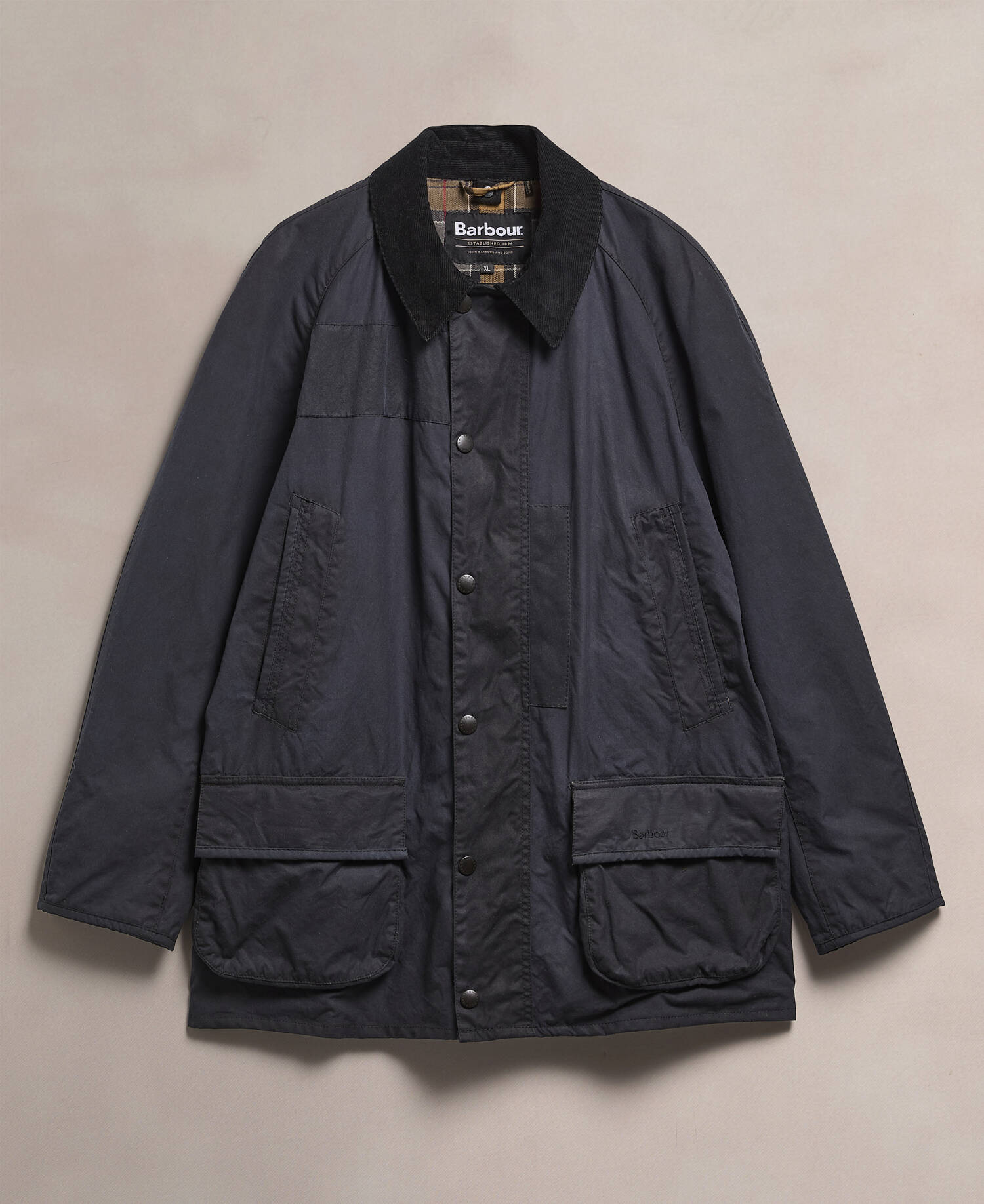 Barbour Re-Loved Men's Bristol Waxed Jacket image number 0