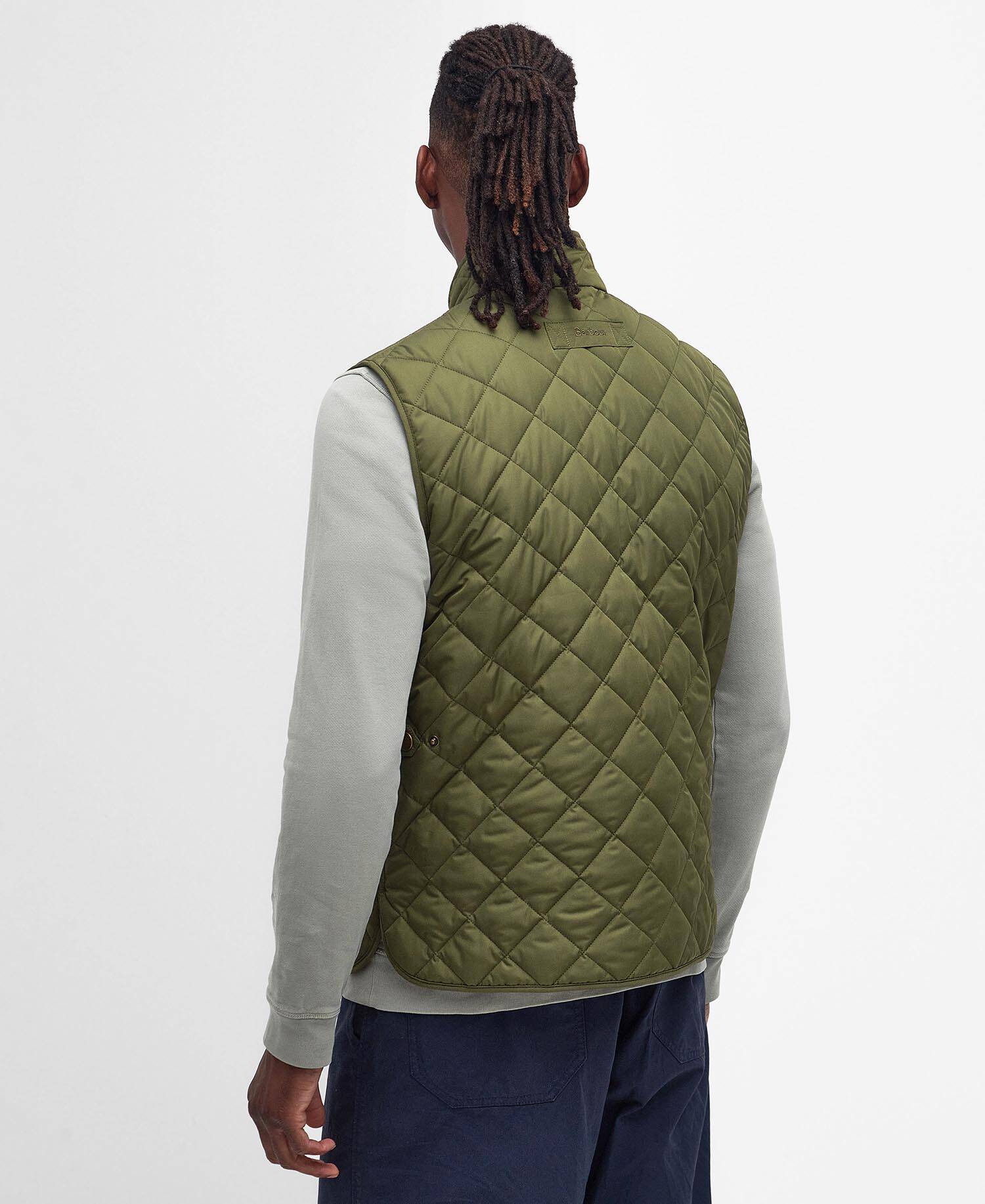 Lowerdale Gilet Dark Moss image number 2