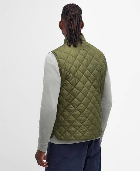 Lowerdale Gilet Dark Moss