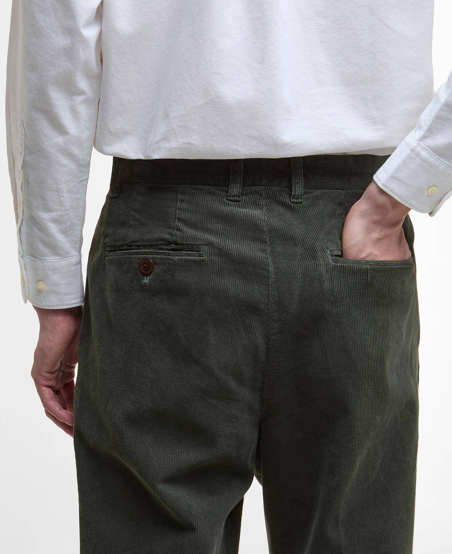 Ted Relaxed Cord Trousers image number 4