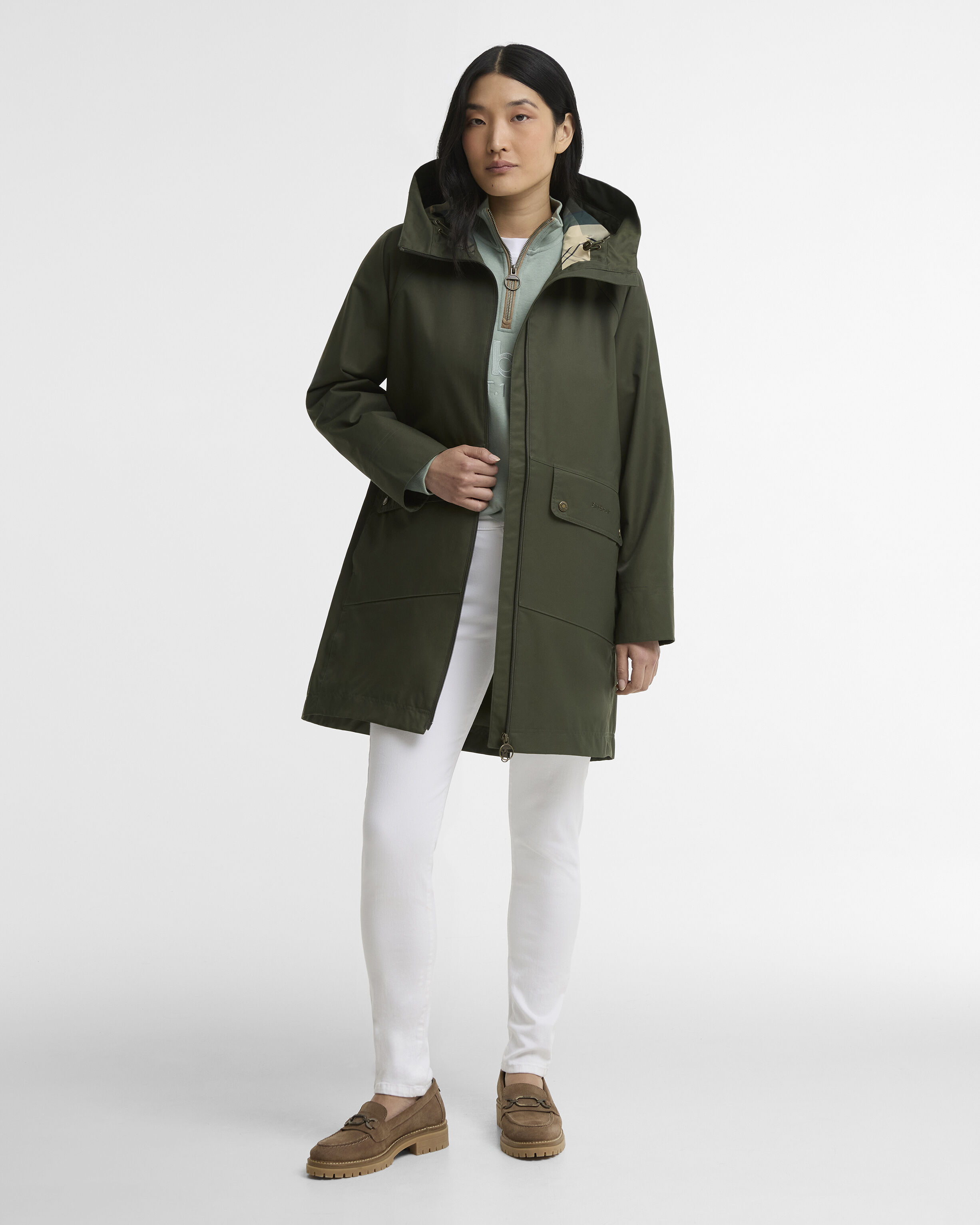 Heron Waterproof Jacket Olive