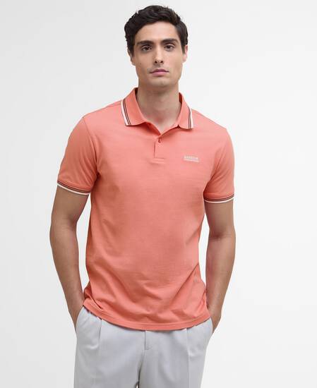 Ethan Polo Shirt Coral Ethan Polo Shirt Coral