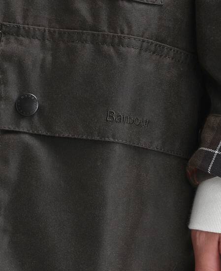 Women's Beaufort Waxed Jacket Olive-Classic