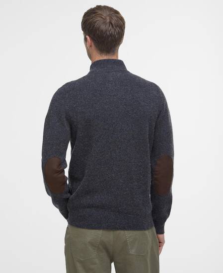 Essential Elbow-Patch Cardigan 