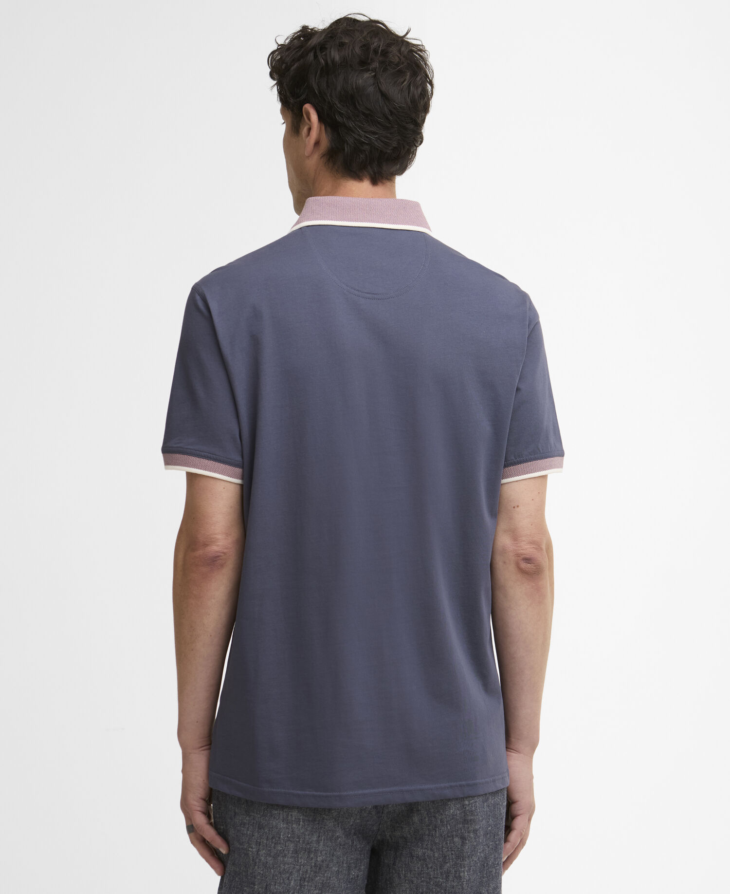 Cornsay Short-Sleeved Polo Shirt Washed Navy