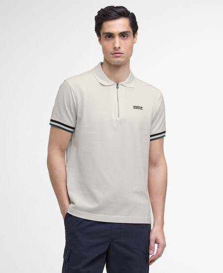 Buxton Short-Sleeved Polo Shirt Whisper White Buxton Short-Sleeved Polo Shirt Whisper White