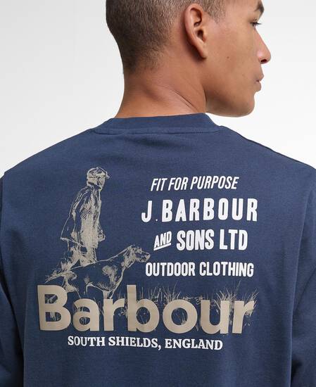 Sweatshirt Pointer Graphic Navy Sweatshirt Pointer Graphic Navy