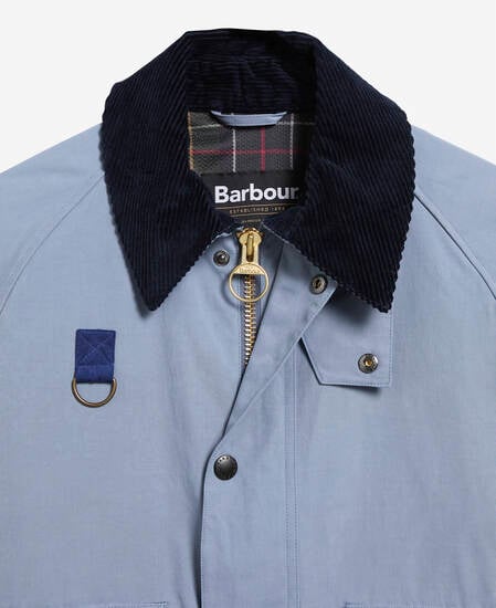 Spey Oversized Casual Jacket Washed Blue