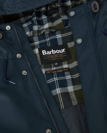 Modern Lorden Showerproof Mac Navy