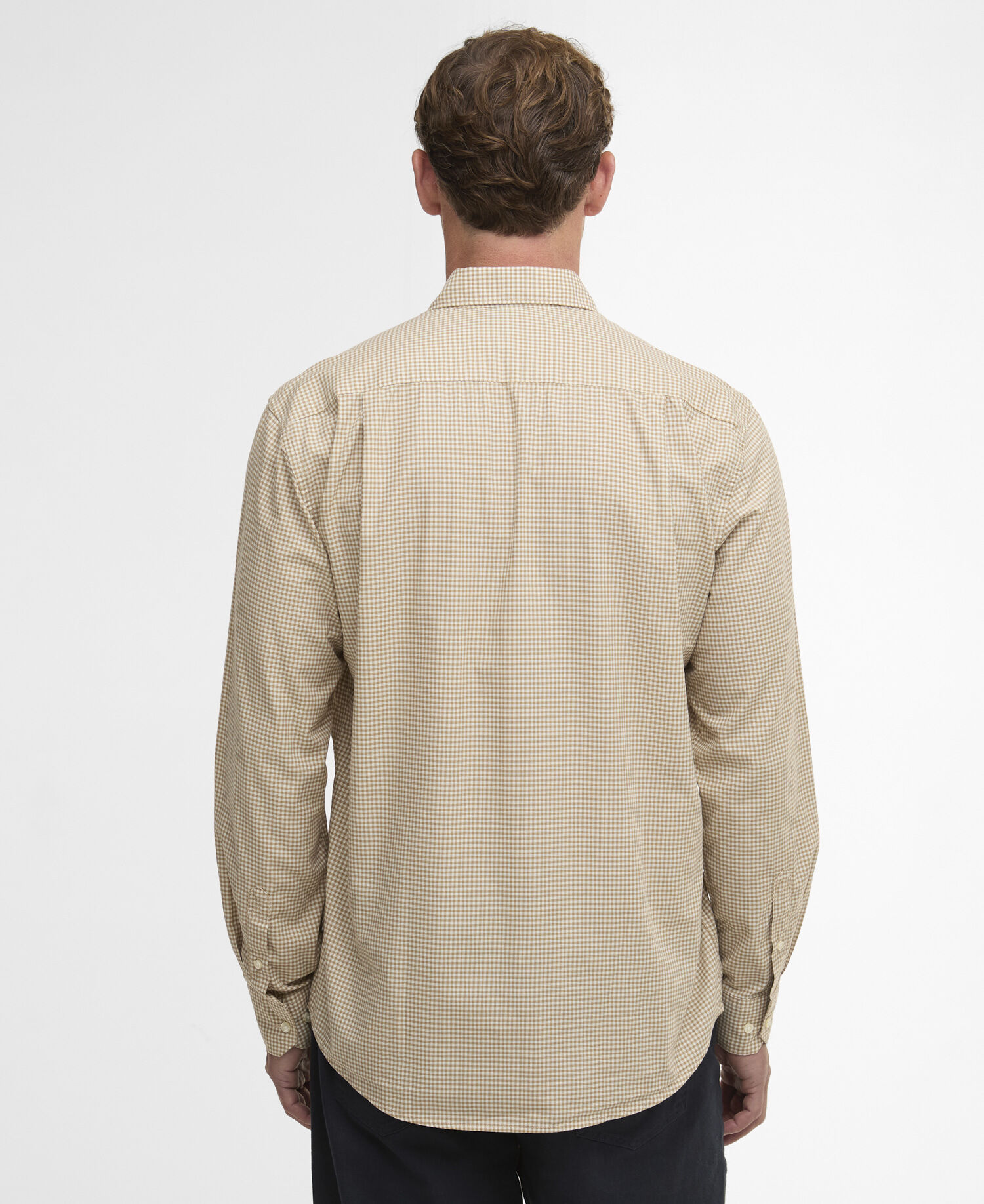 Camicia Finwell a maniche lunghe leggermente aderente Stone