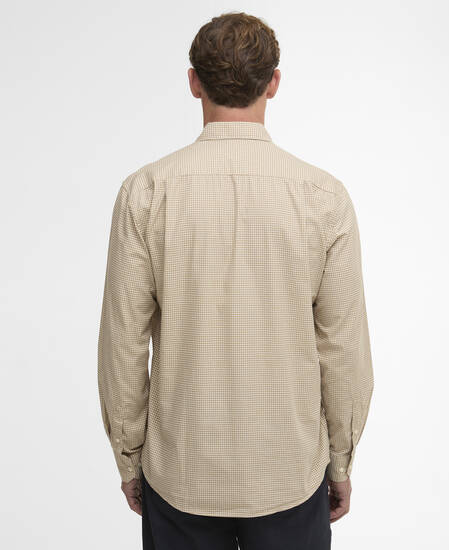 Finwell Regular Long-Sleeved Shirt Stone