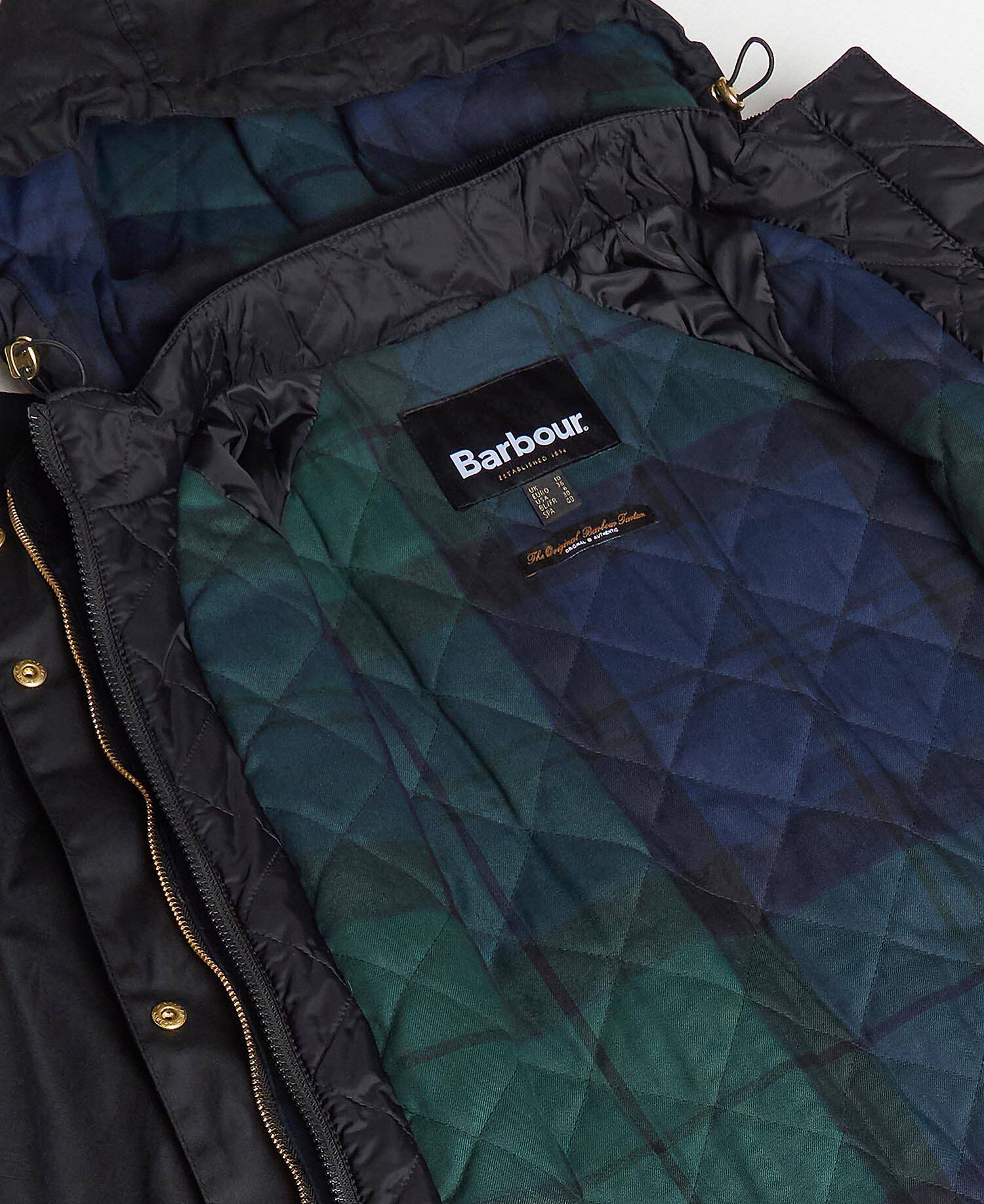 Long Cannich Waxed Jacket image number 6