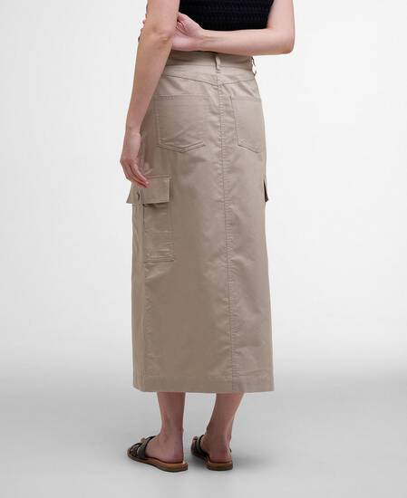 Luna Midi Skirt Light Sand